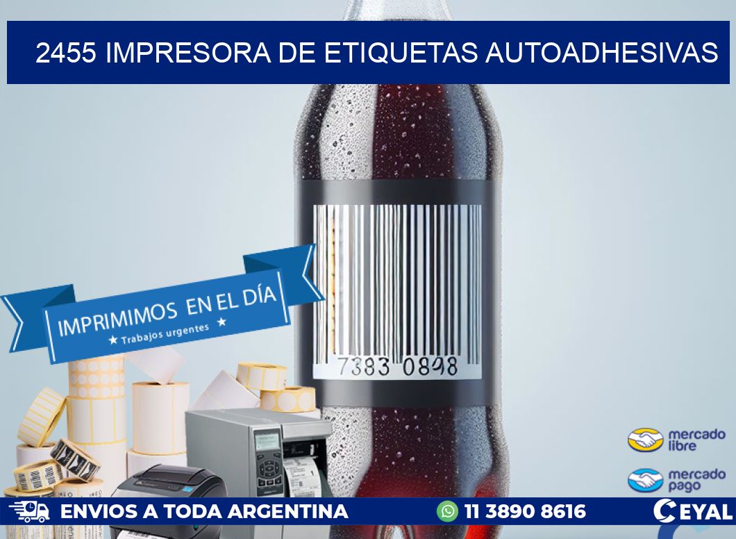 2455 IMPRESORA DE ETIQUETAS AUTOADHESIVAS