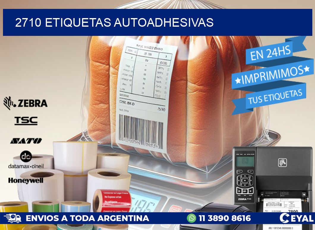 2710 ETIQUETAS AUTOADHESIVAS
