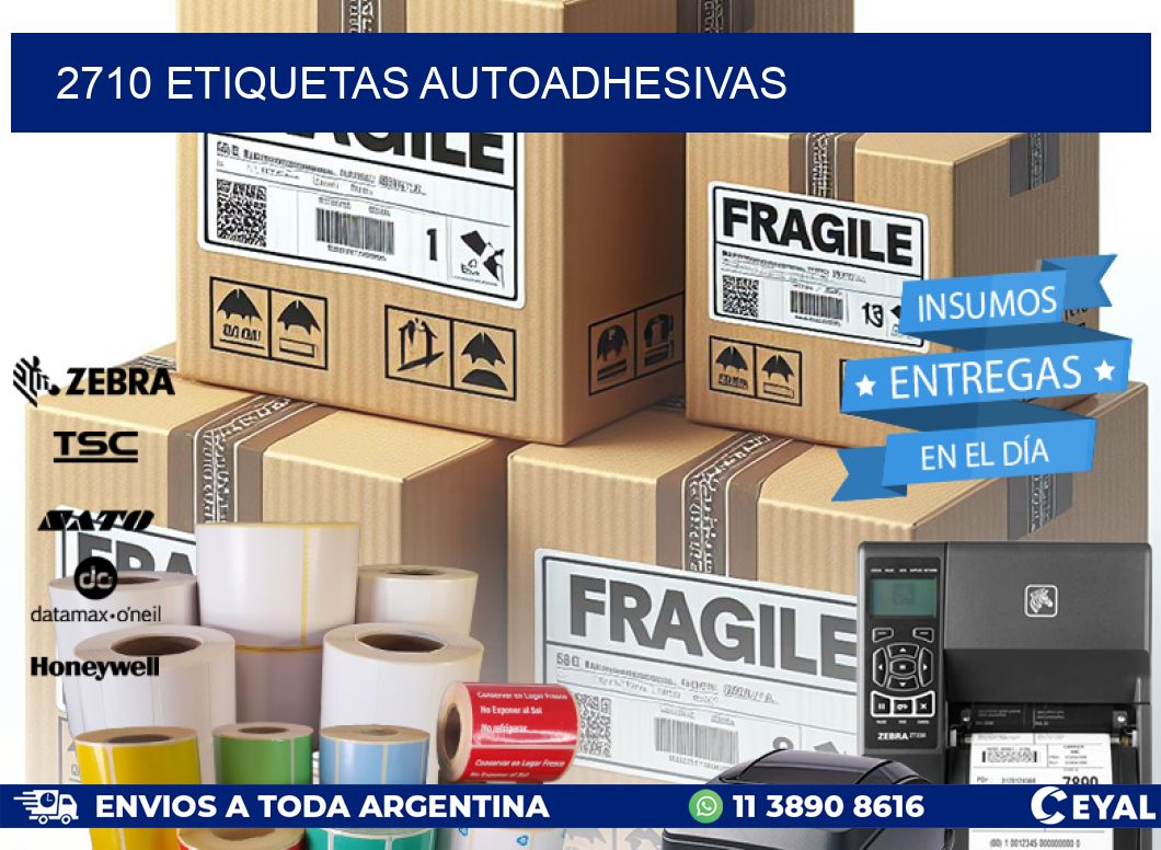 2710 ETIQUETAS AUTOADHESIVAS