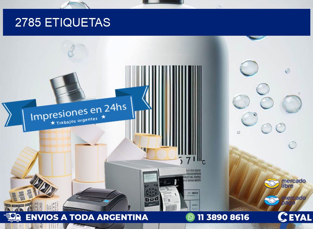 2785 ETIQUETAS