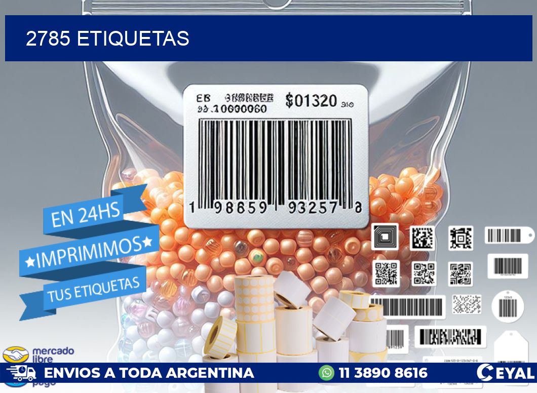 2785 ETIQUETAS