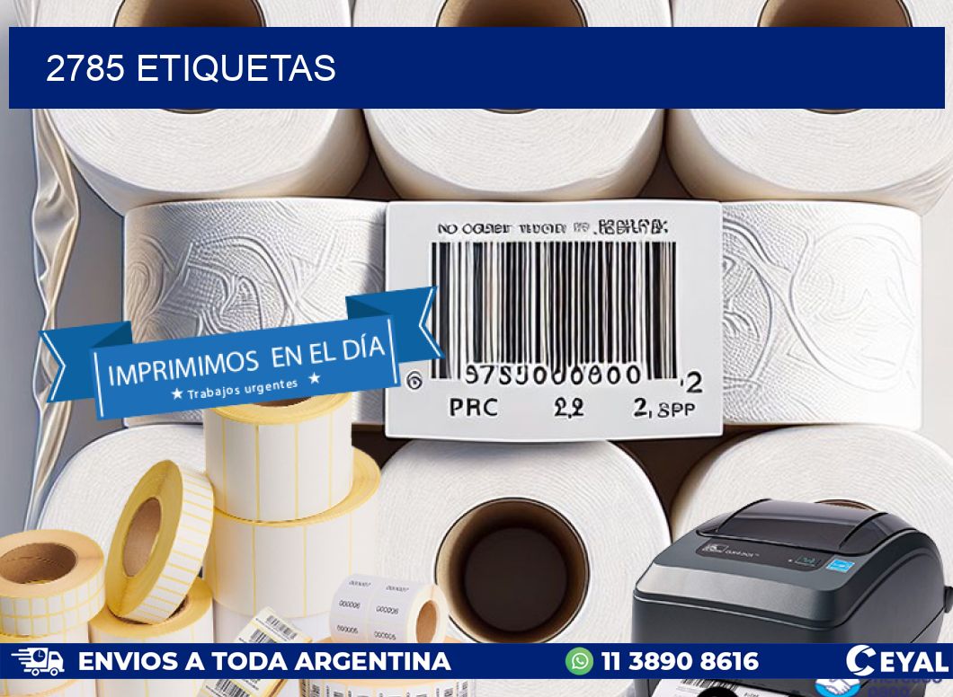 2785 ETIQUETAS