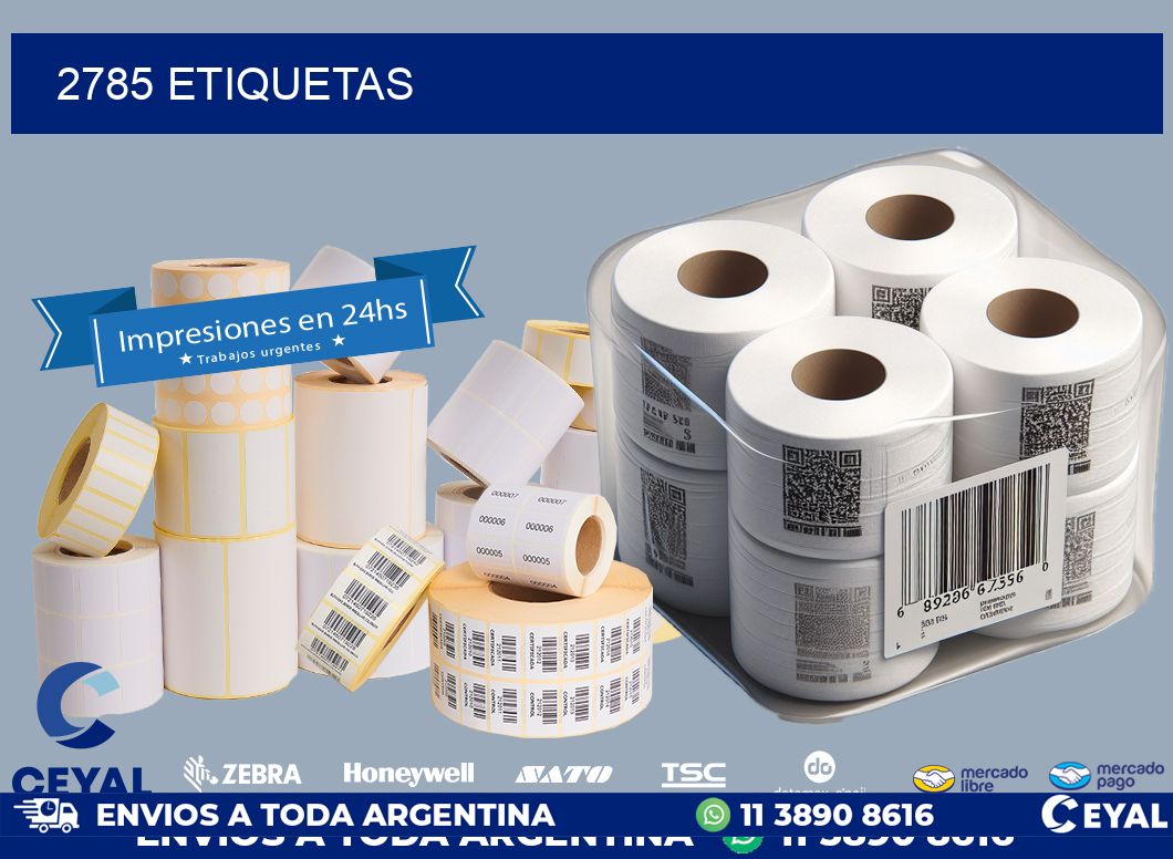 2785 ETIQUETAS