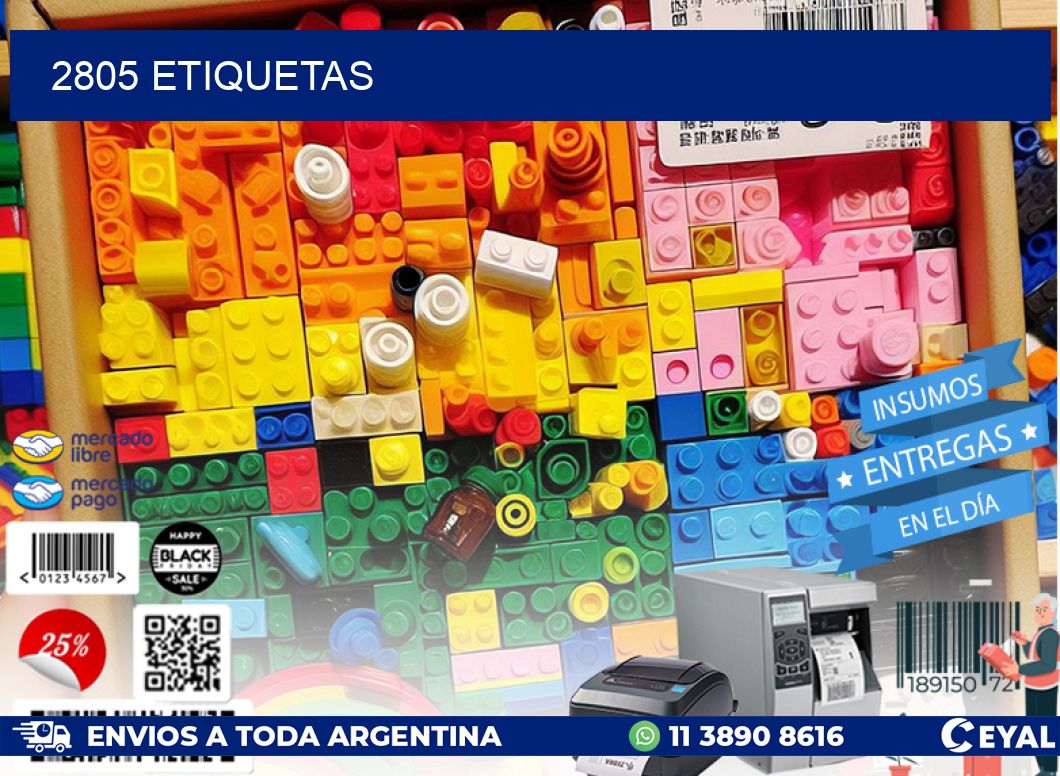 2805 ETIQUETAS