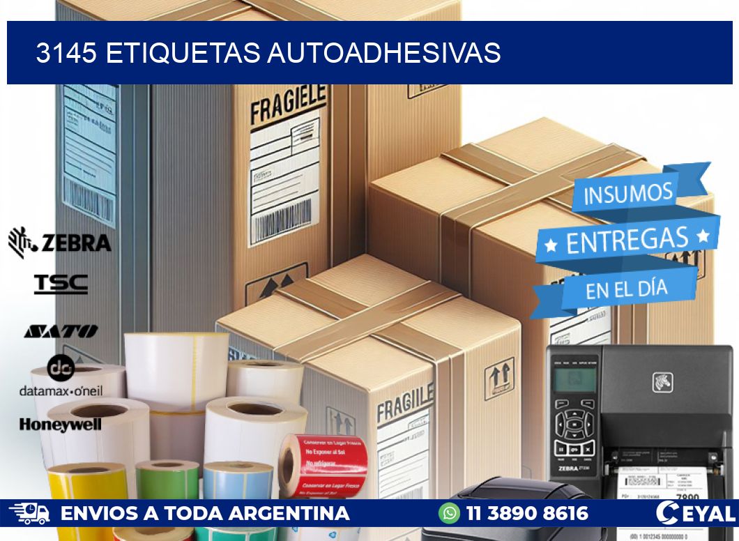 3145 ETIQUETAS AUTOADHESIVAS