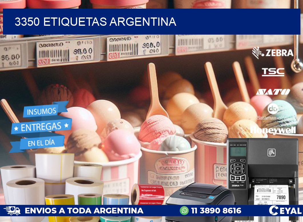 3350 ETIQUETAS ARGENTINA