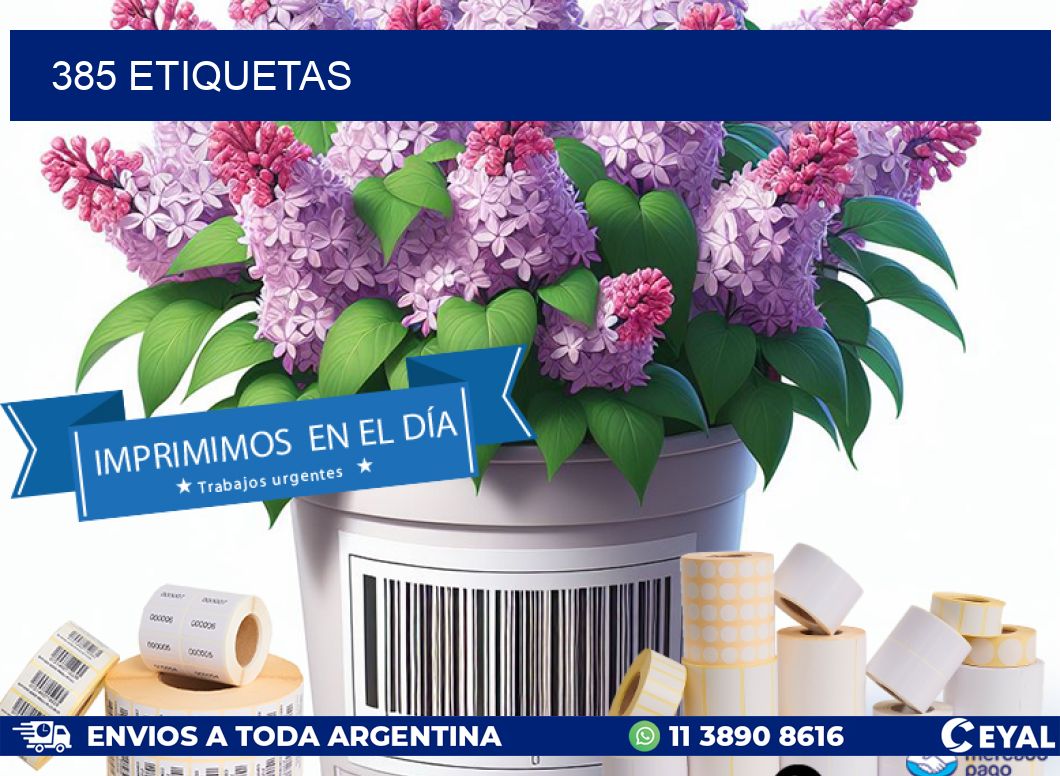 385 ETIQUETAS