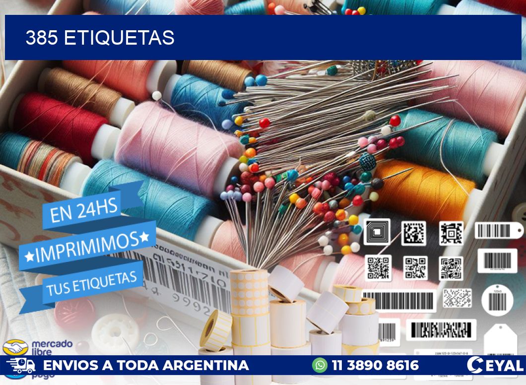385 ETIQUETAS
