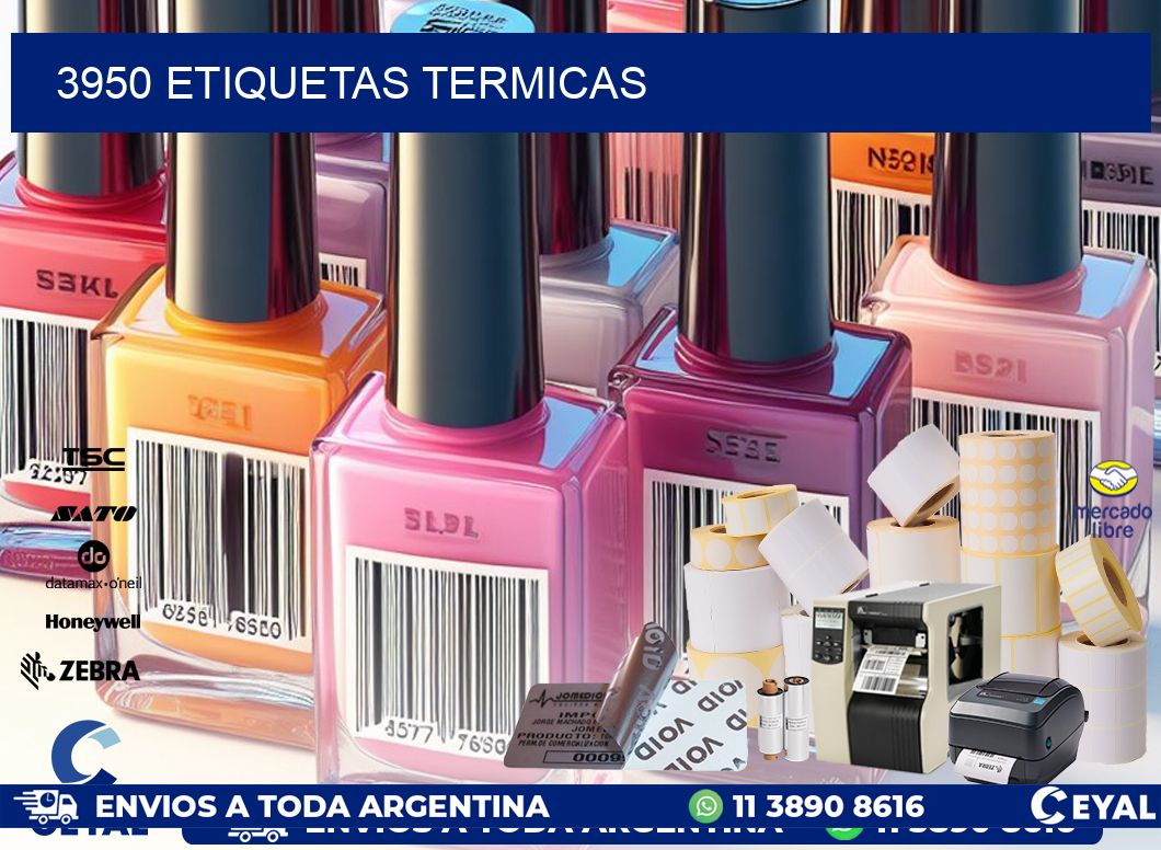 3950 ETIQUETAS TERMICAS