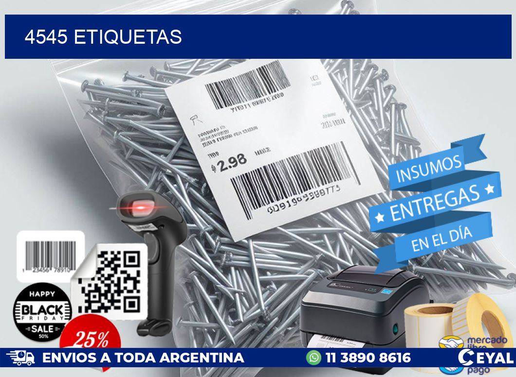 4545 ETIQUETAS