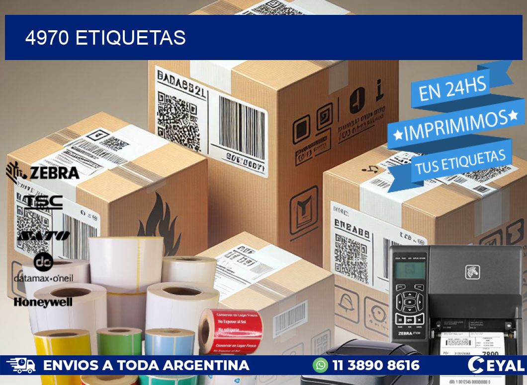4970 ETIQUETAS