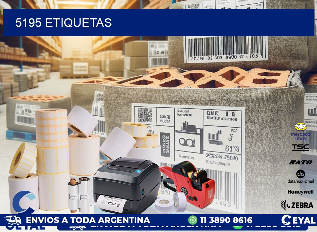 5195 ETIQUETAS