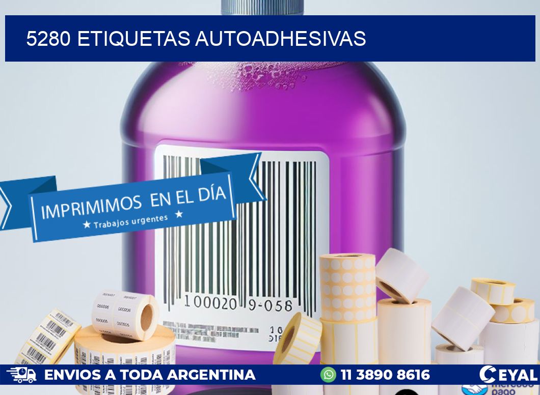 5280 ETIQUETAS AUTOADHESIVAS