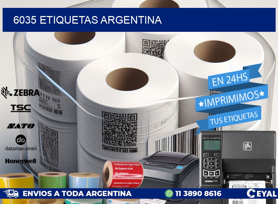 6035 ETIQUETAS ARGENTINA