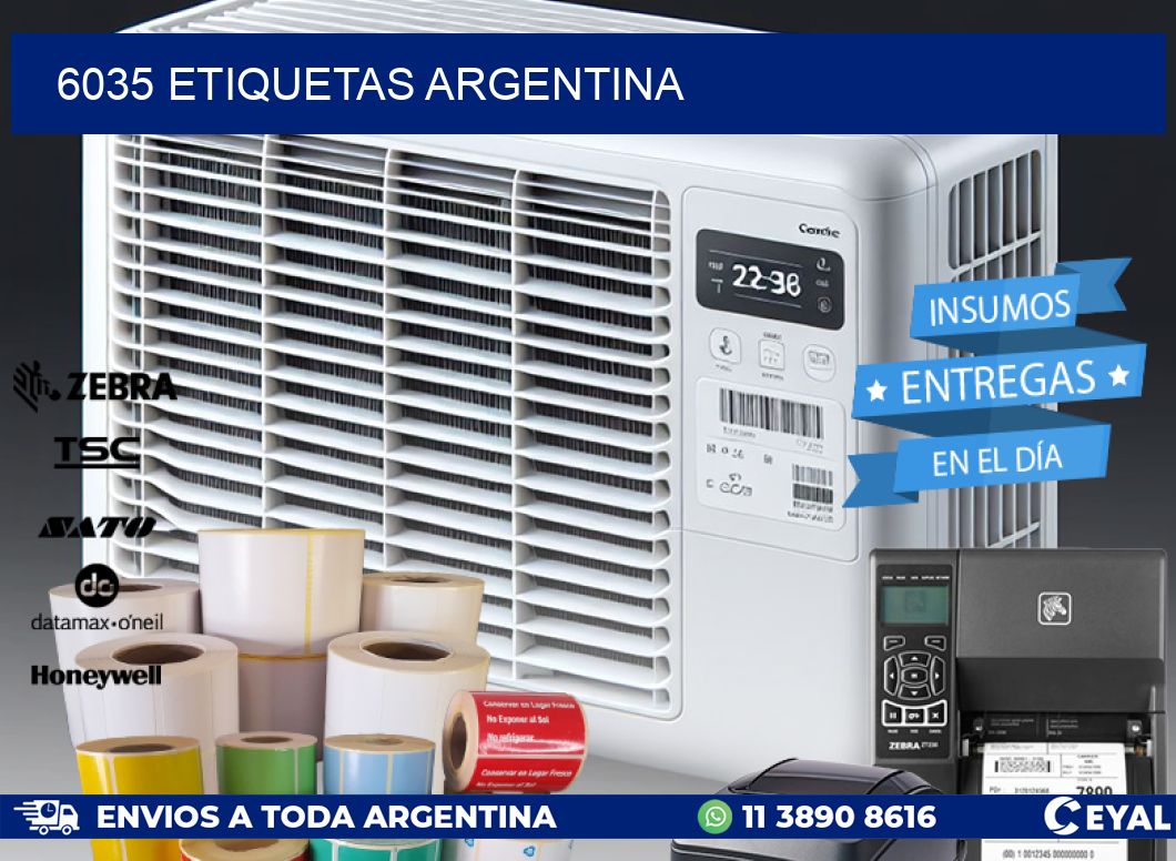 6035 ETIQUETAS ARGENTINA
