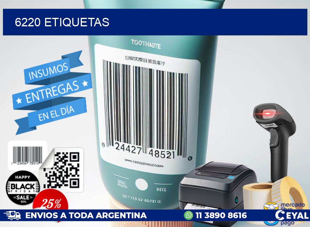 6220 ETIQUETAS