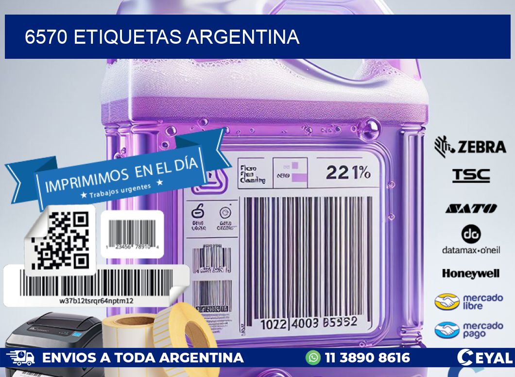 6570 ETIQUETAS ARGENTINA