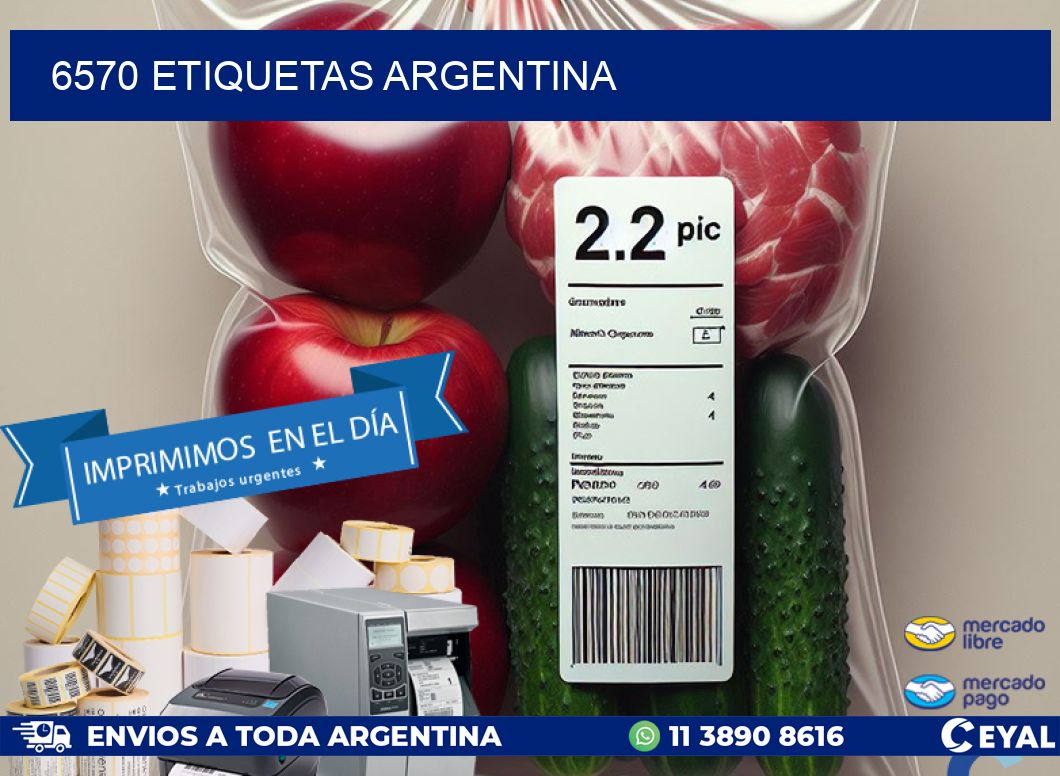 6570 ETIQUETAS ARGENTINA