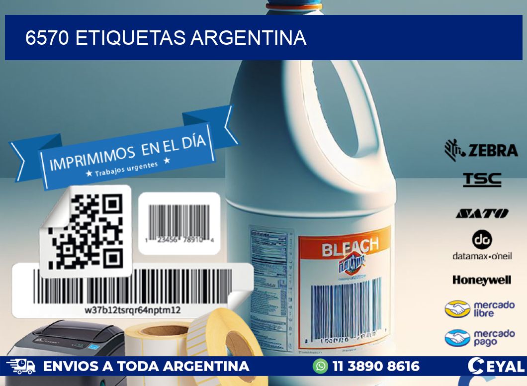 6570 ETIQUETAS ARGENTINA