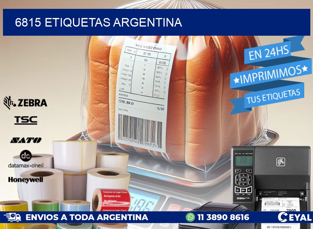 6815 ETIQUETAS ARGENTINA