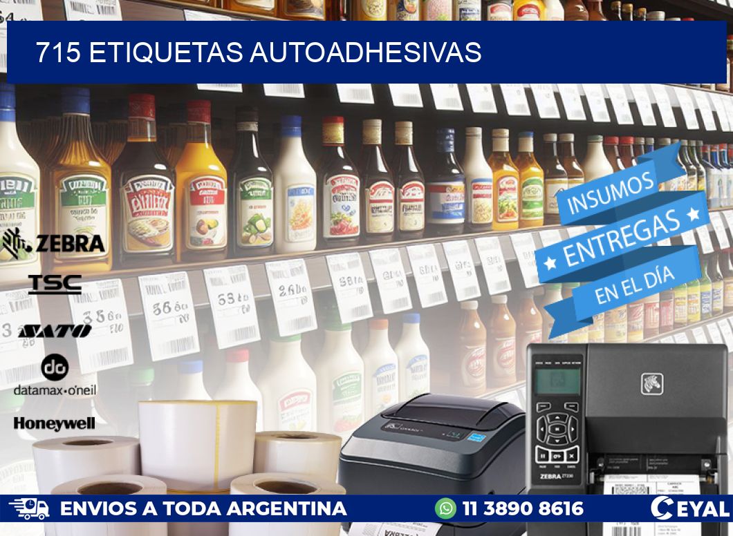 715 ETIQUETAS AUTOADHESIVAS