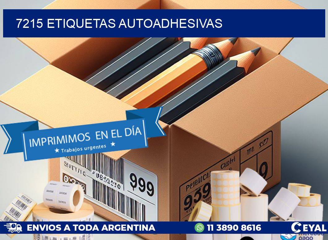 7215 ETIQUETAS AUTOADHESIVAS