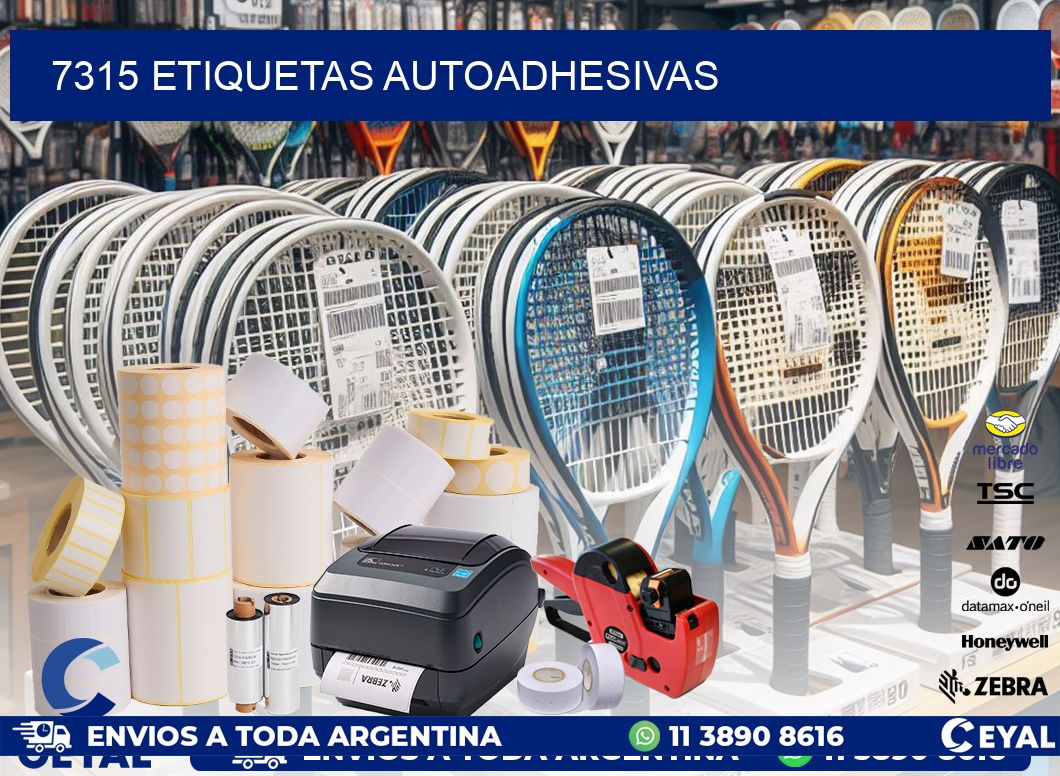 7315 ETIQUETAS AUTOADHESIVAS