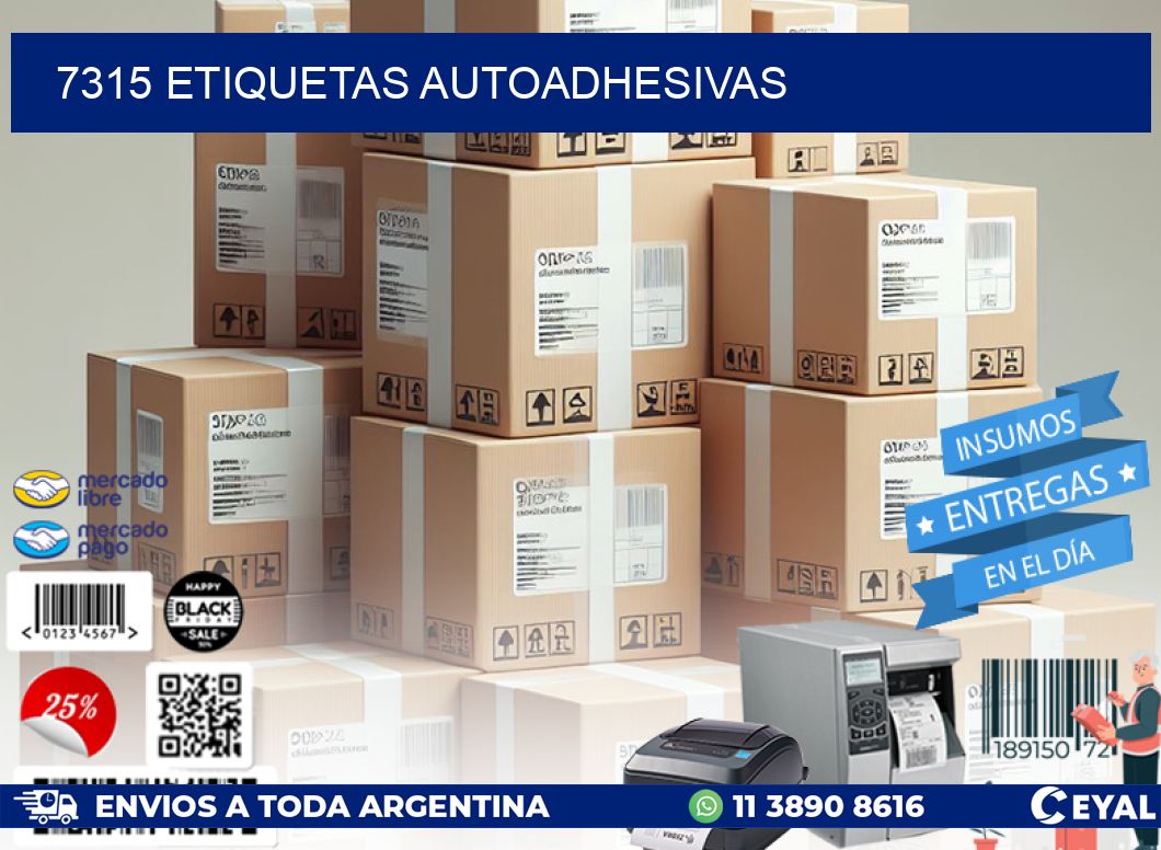 7315 ETIQUETAS AUTOADHESIVAS