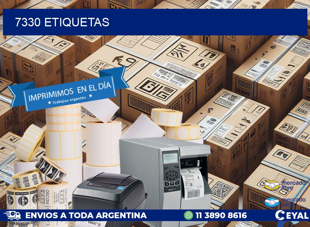 7330 ETIQUETAS