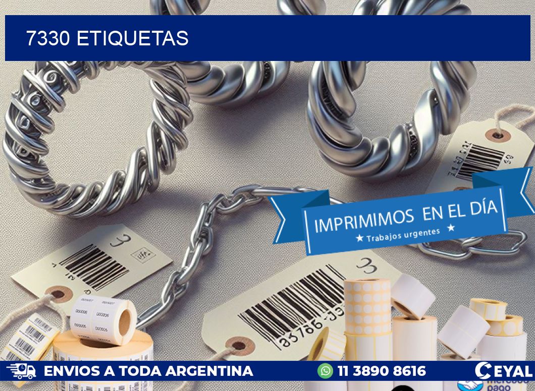7330 ETIQUETAS