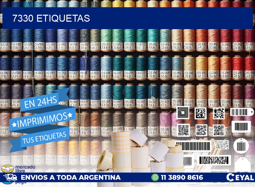 7330 ETIQUETAS