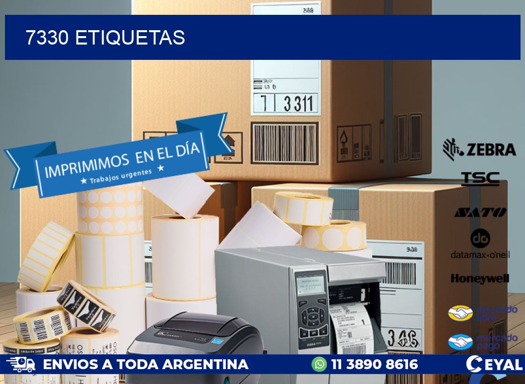 7330 ETIQUETAS