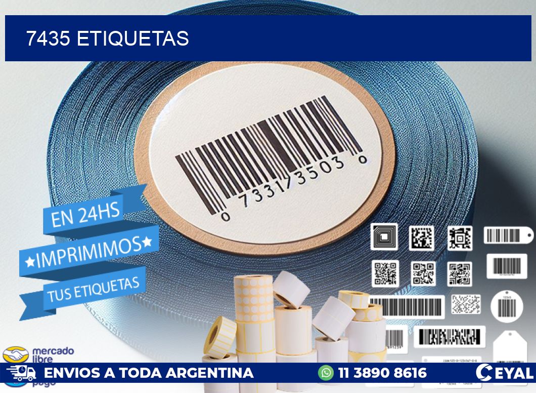 7435 ETIQUETAS