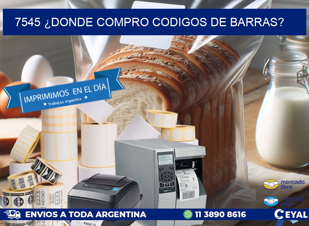 7545 ¿DONDE COMPRO CODIGOS DE BARRAS?