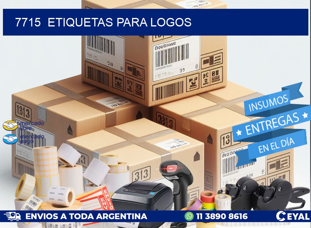 7715  ETIQUETAS PARA LOGOS