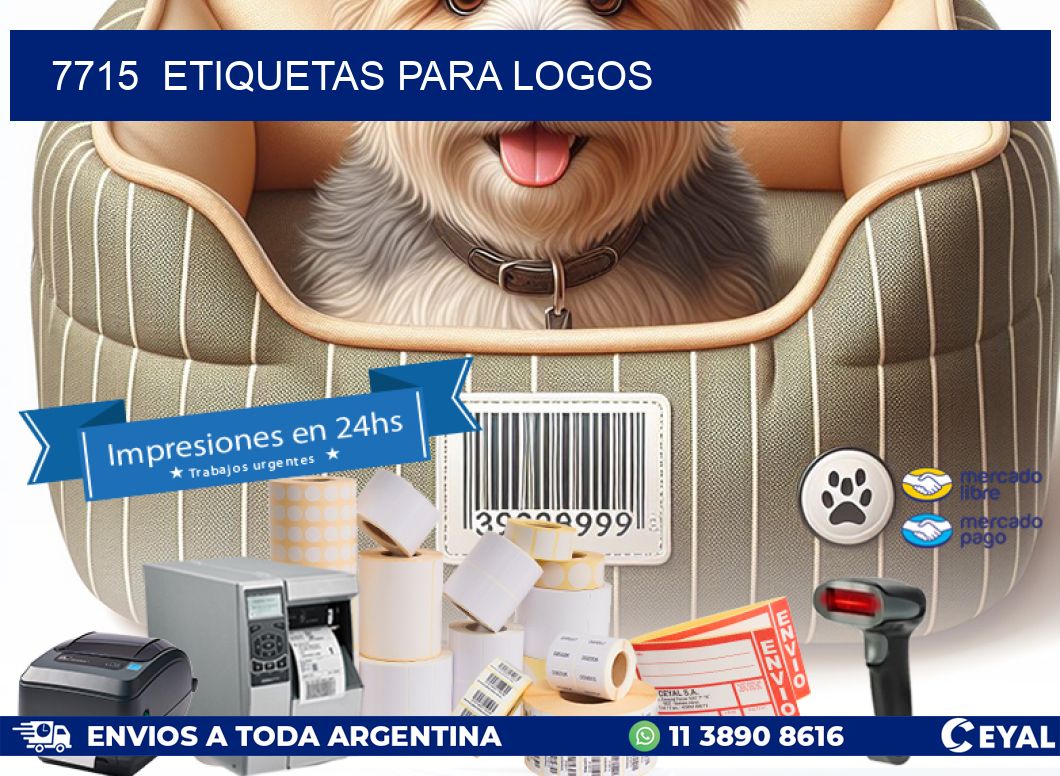 7715  ETIQUETAS PARA LOGOS