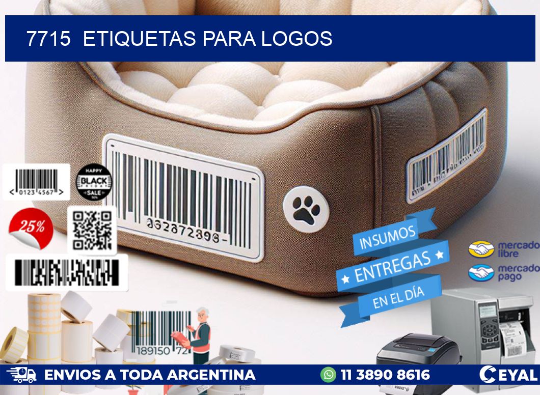7715  ETIQUETAS PARA LOGOS