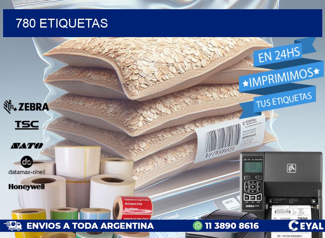 780 ETIQUETAS