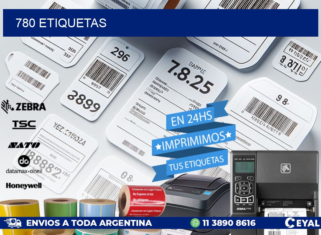 780 ETIQUETAS