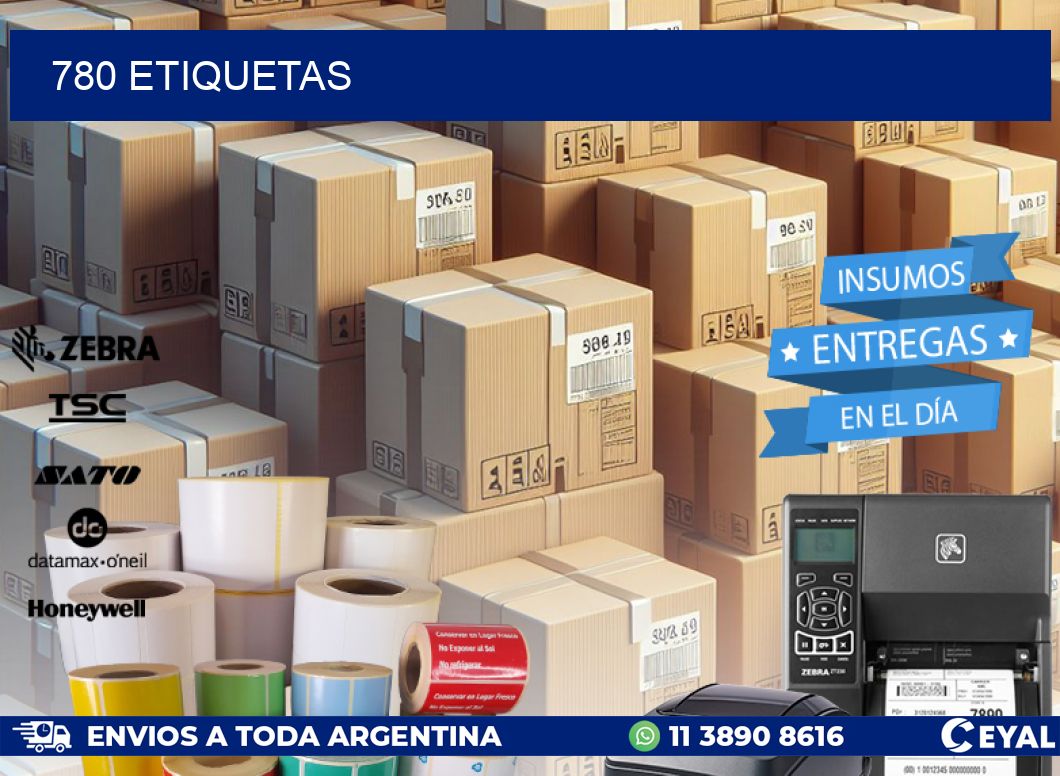 780 ETIQUETAS