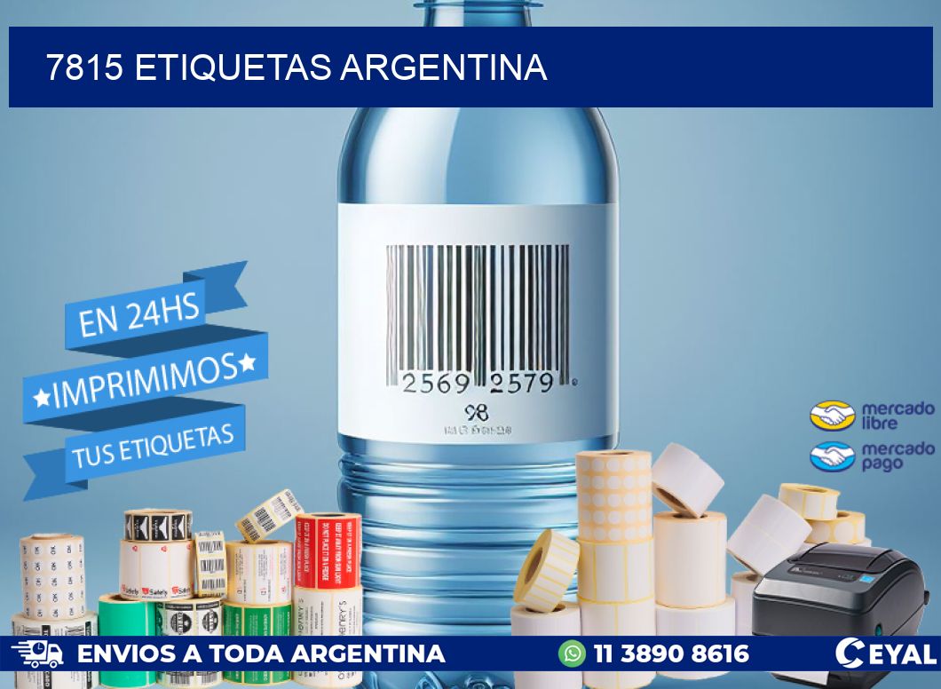 7815 ETIQUETAS ARGENTINA