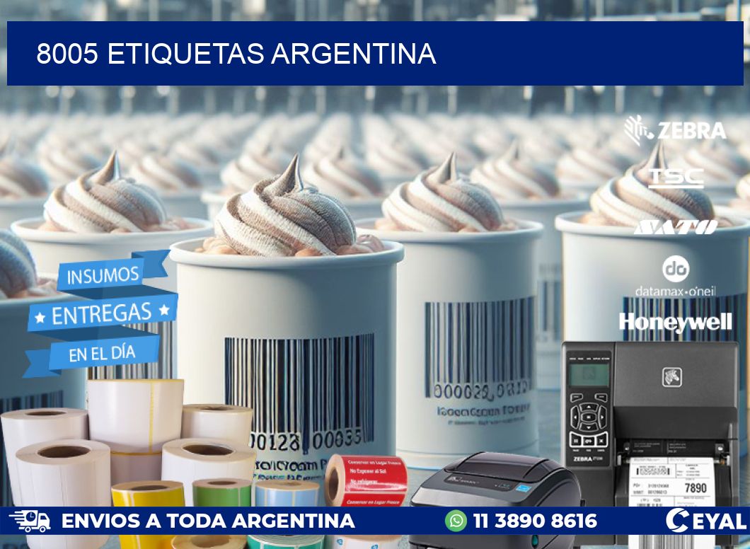 8005 ETIQUETAS ARGENTINA