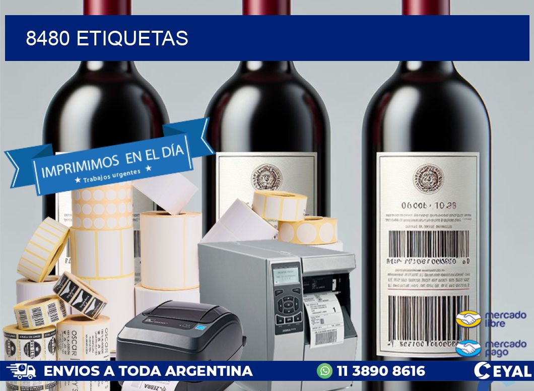 8480 ETIQUETAS
