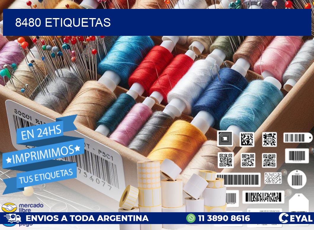 8480 ETIQUETAS