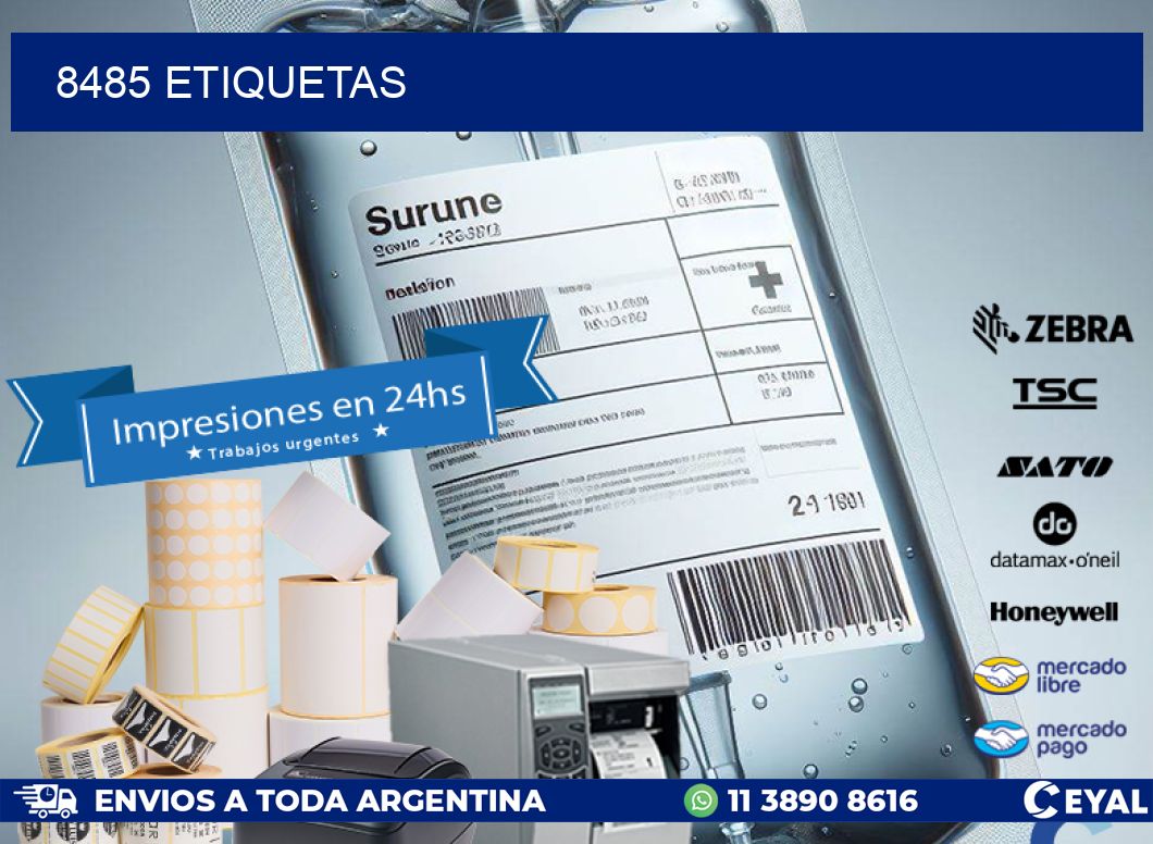 8485 ETIQUETAS