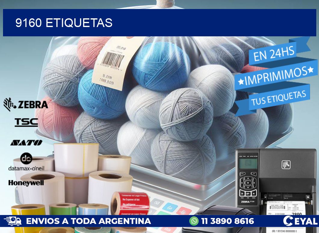 9160 ETIQUETAS