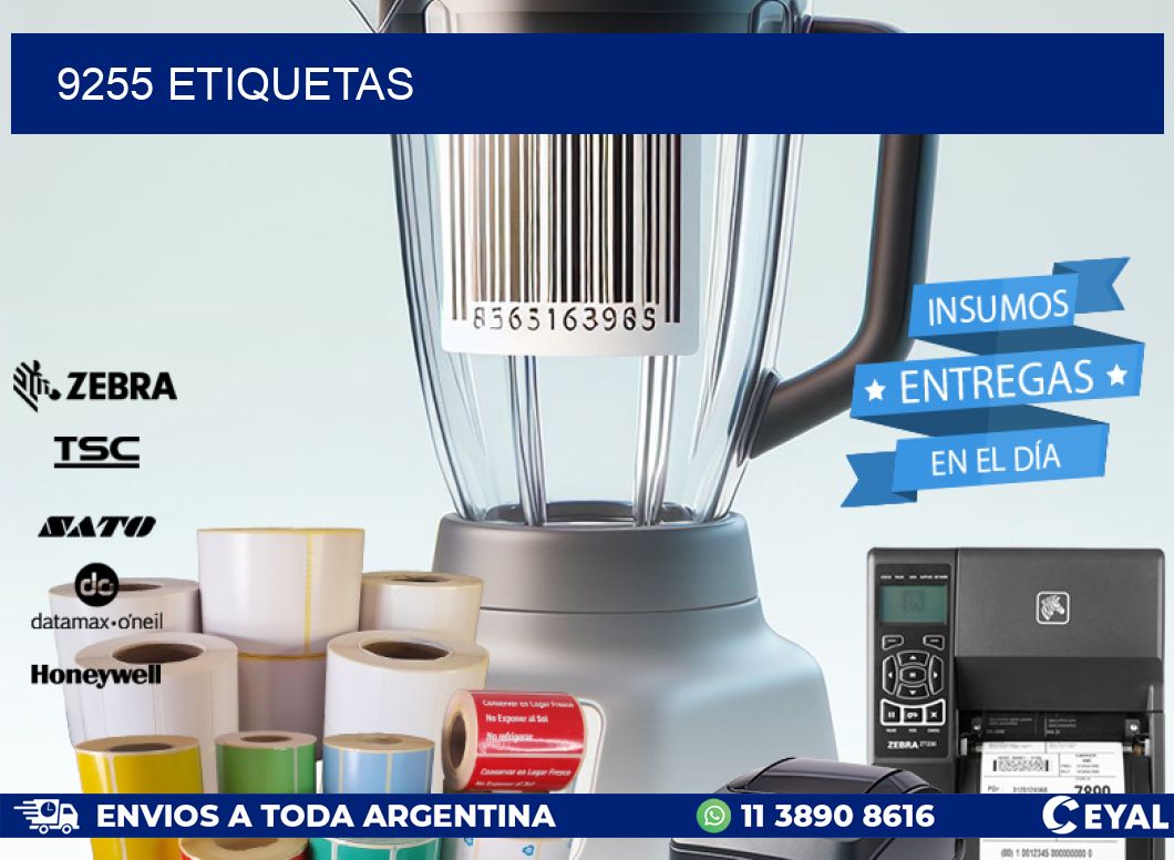 9255 ETIQUETAS