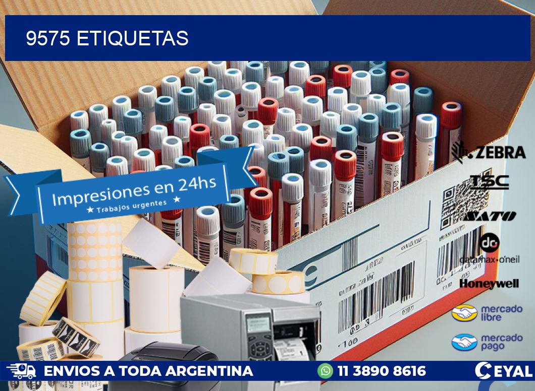 9575 ETIQUETAS