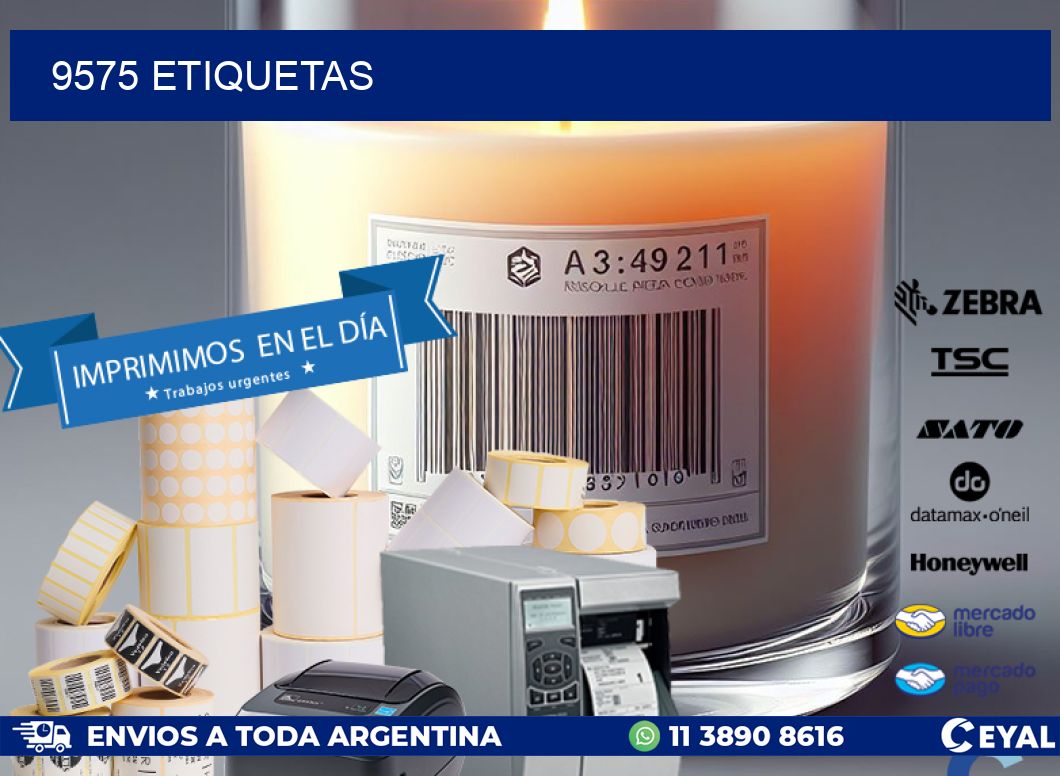 9575 ETIQUETAS
