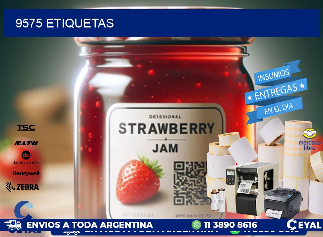 9575 ETIQUETAS